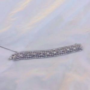 Vintage Weiss rhinestone bracelet